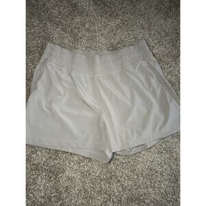 Free Fly Women's Beige Pull-On Breeze Shorts, Size XLarge Activewear Summer